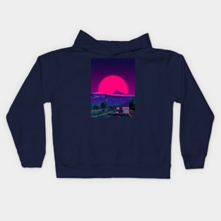 Neon Worlds IV Kids Hoodie